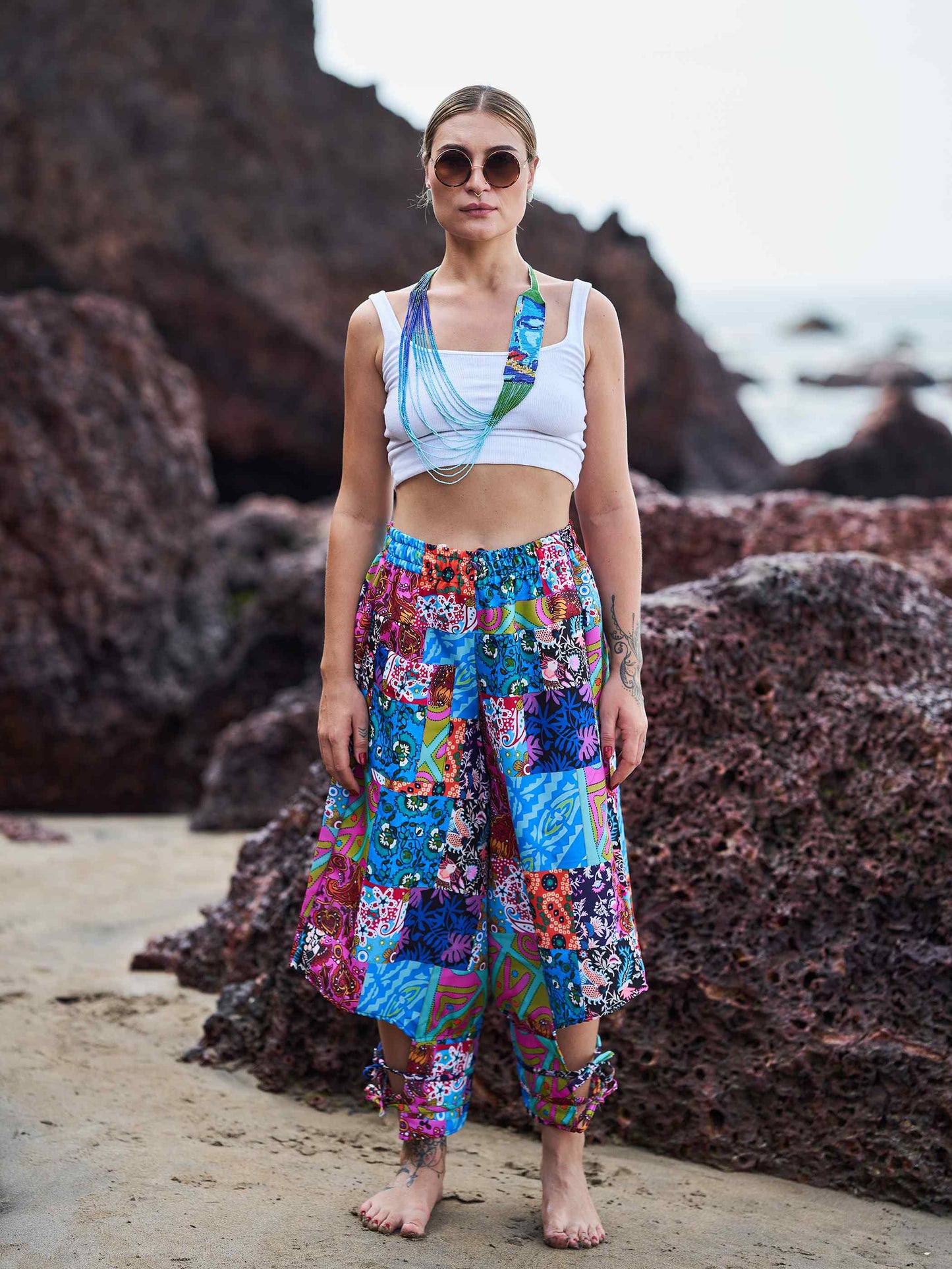 Buy Women's Floral Mandala Afghani Bohemian Harem Pants For Dance Travel Yoga