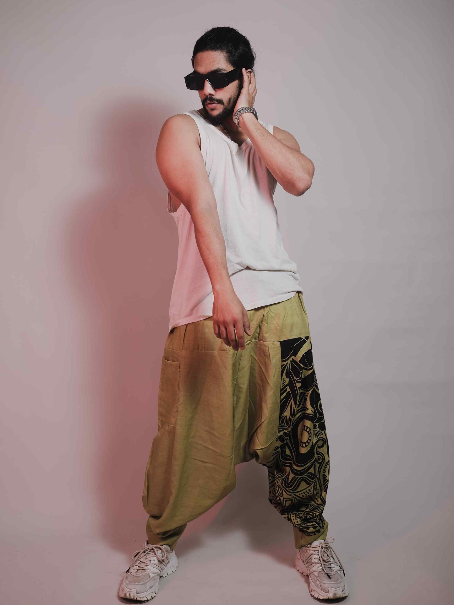 Buy Baggy Gypsy Hammer Bohemian Hippy Harem Pants Pants for Men