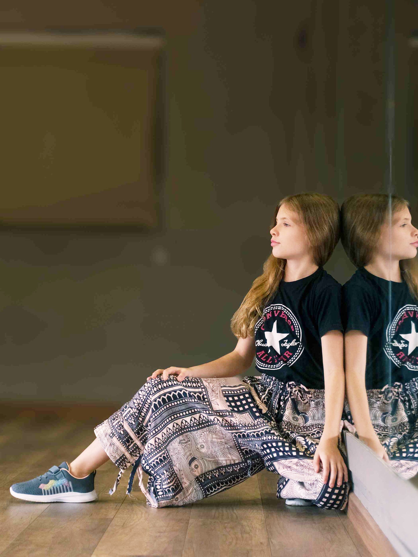 Girl's Kids Artistic Tribal Harem Pants for Dance