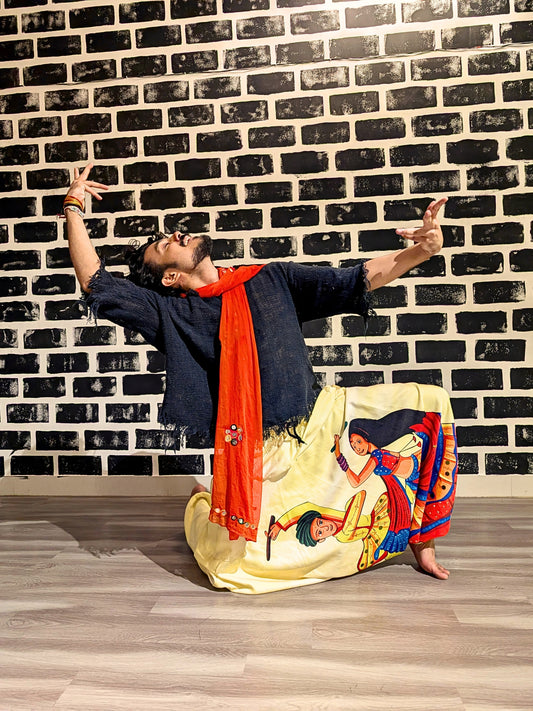 Men's Harem Pants For Navaratri | Dhoti Style Pant For Garba Festival