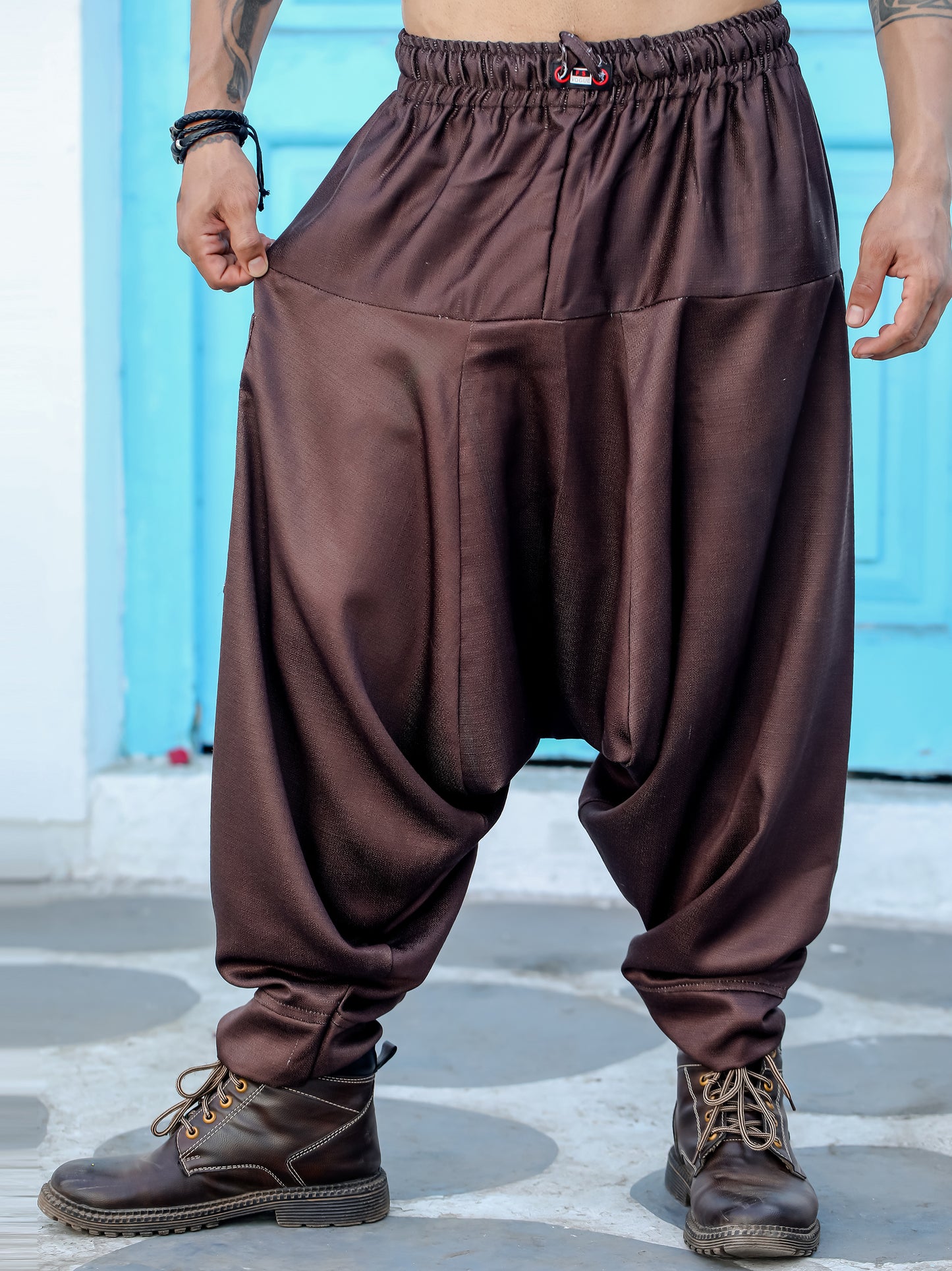 Men's Baggy Hammer Bohemian Hippy Harem Pants For Dance Travel Yoga