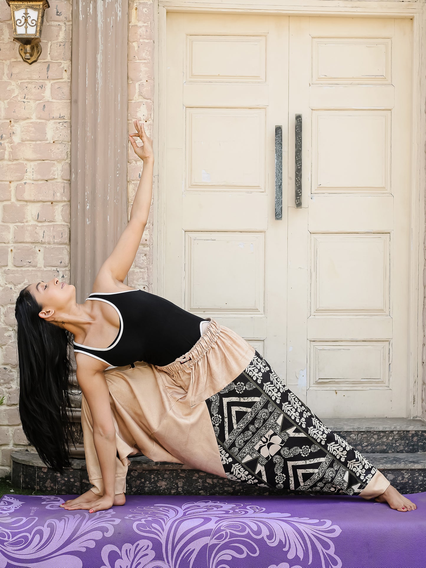 Women's Printed Hippy Harem Pants For Yoga Dance Travel