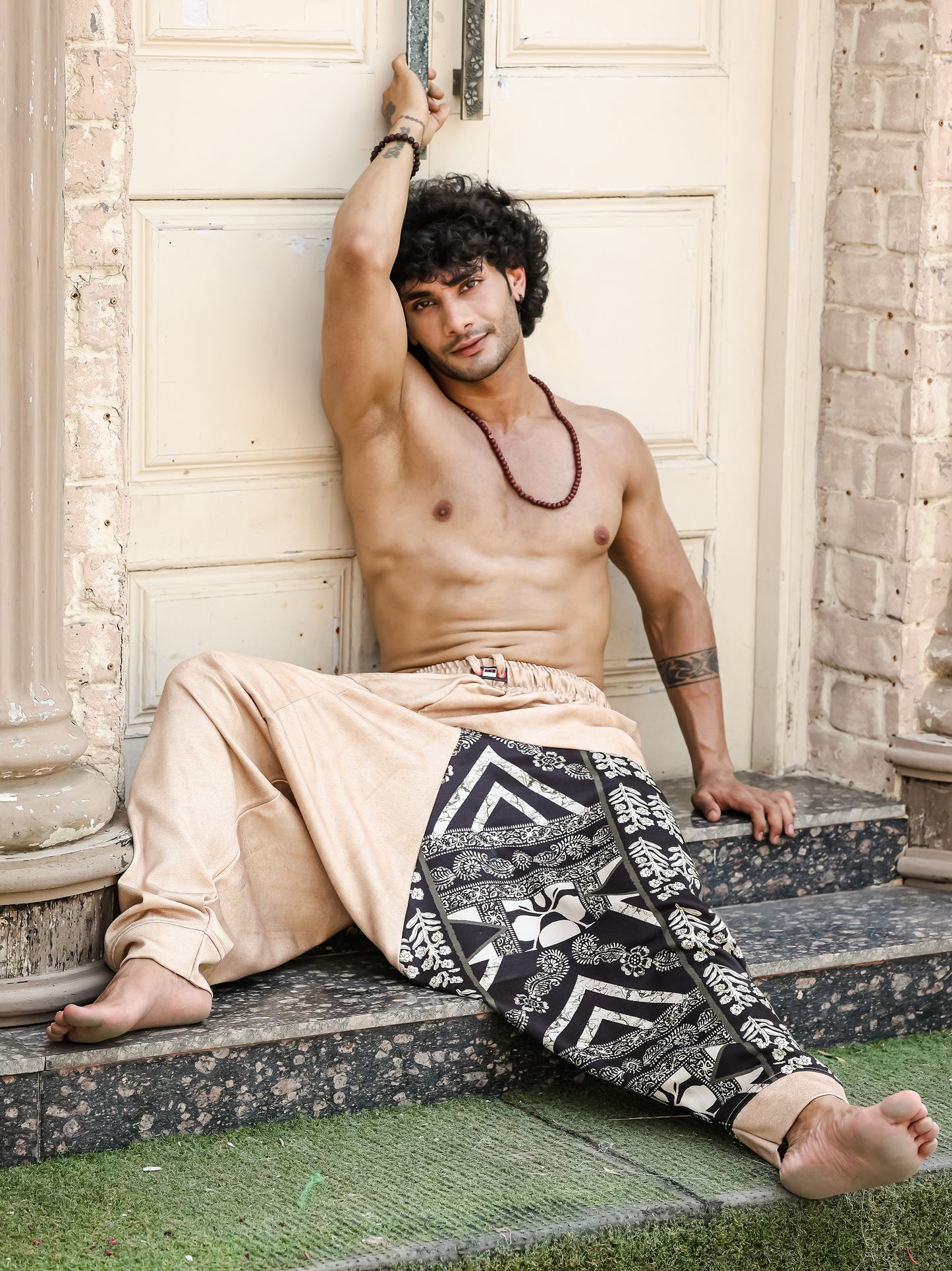 Men's Printed Hippy Harem Pants For Yoga Dance Travel