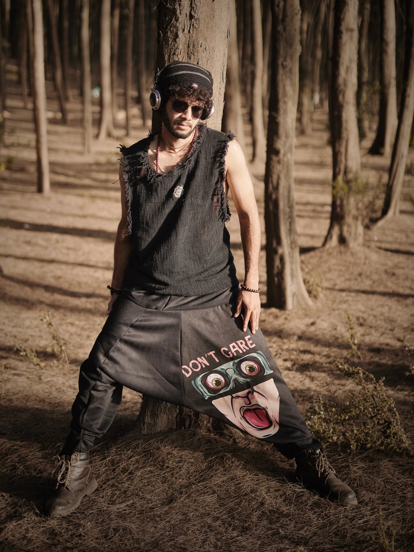 Men's Hippy Boho Baggy Harem Pant For Yoga Dance Travel Track Pants