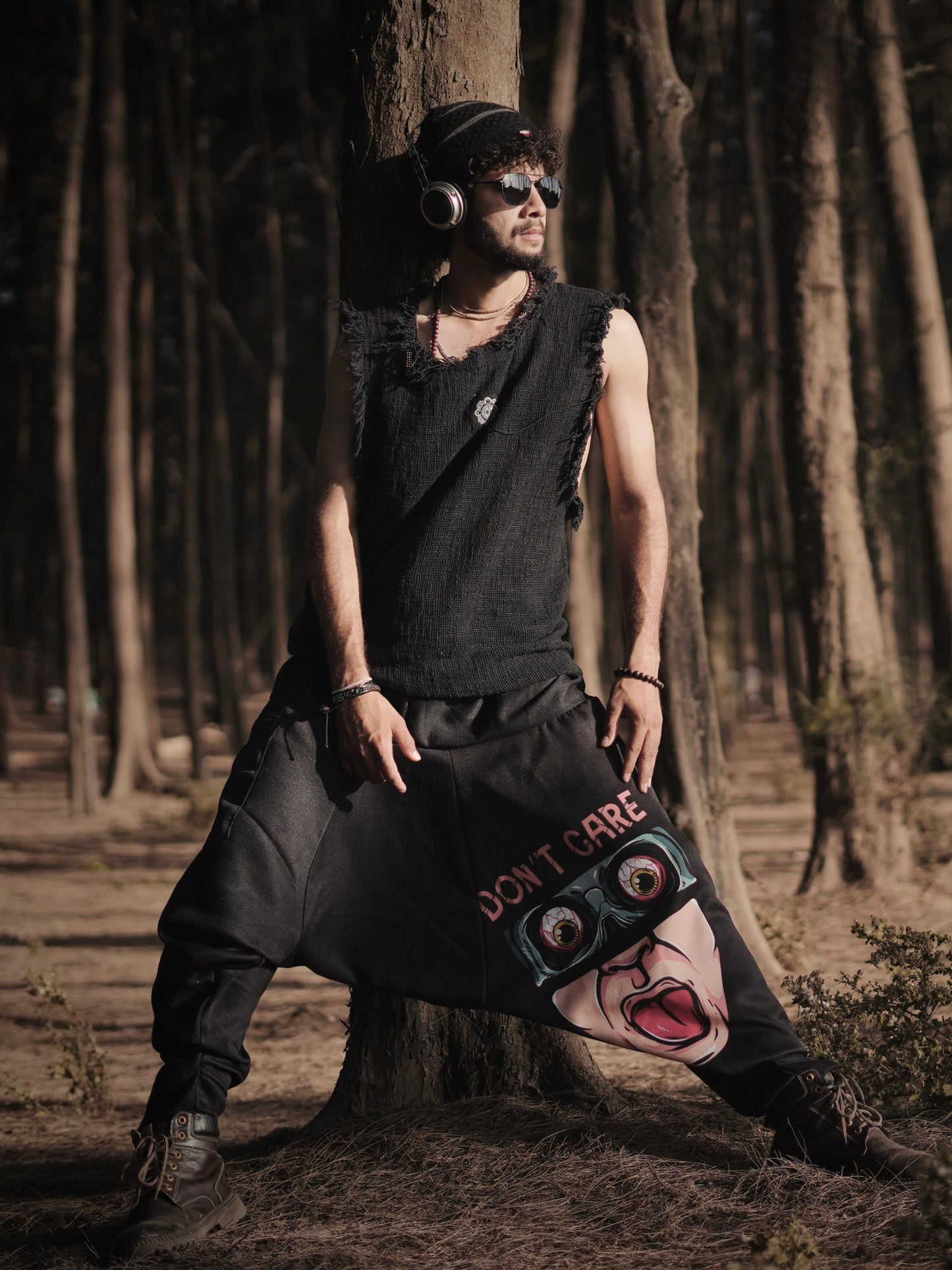 Men's Hippy Boho Baggy Harem Pant For Yoga Dance Travel Track Pants