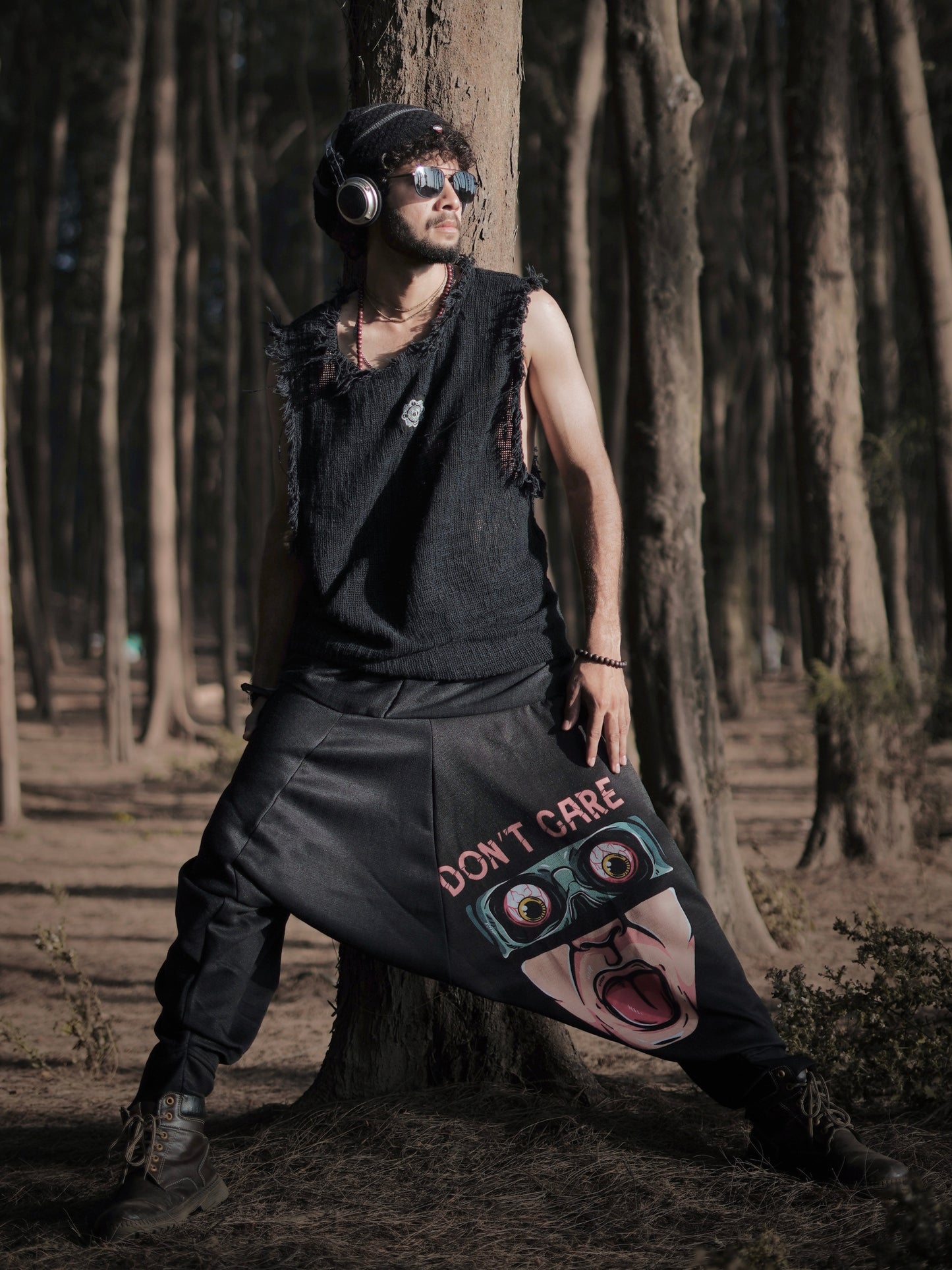 Men's Hippy Boho Baggy Harem Pant For Yoga Dance Travel Track Pants