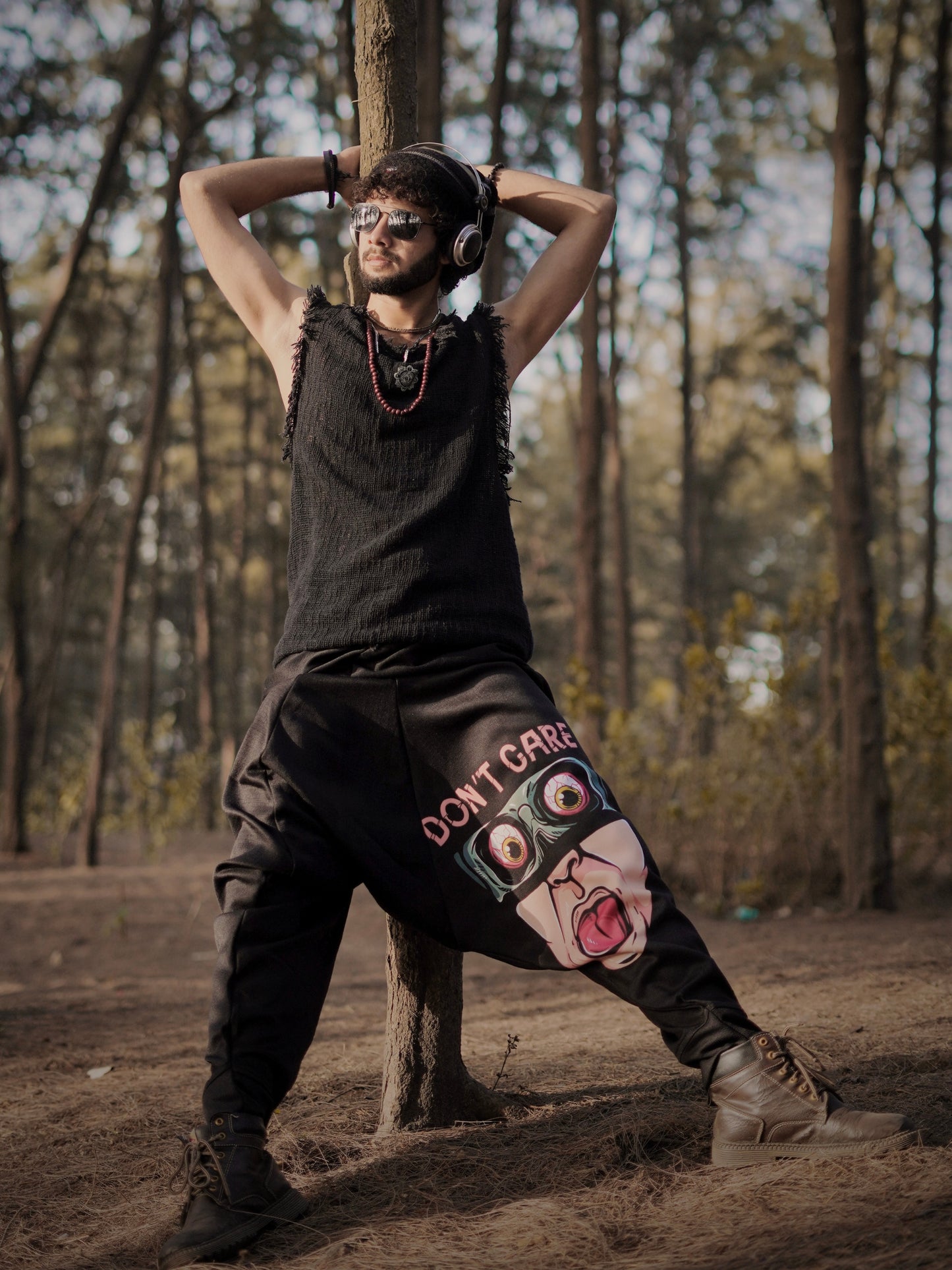 Men's Hippy Boho Baggy Harem Pant For Yoga Dance Travel Track Pants