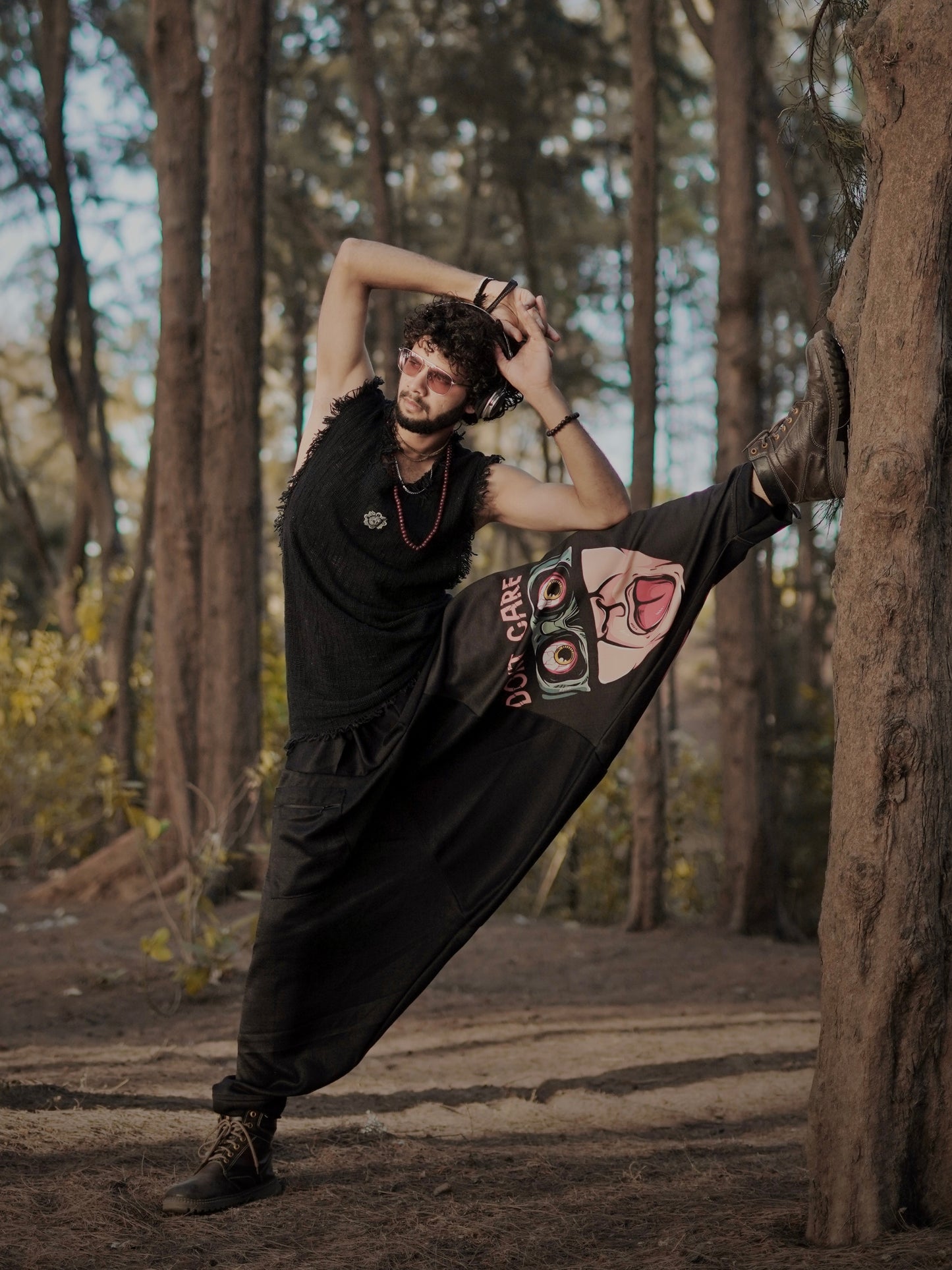 Men's Hippy Boho Baggy Harem Pant For Yoga Dance Travel Track Pants