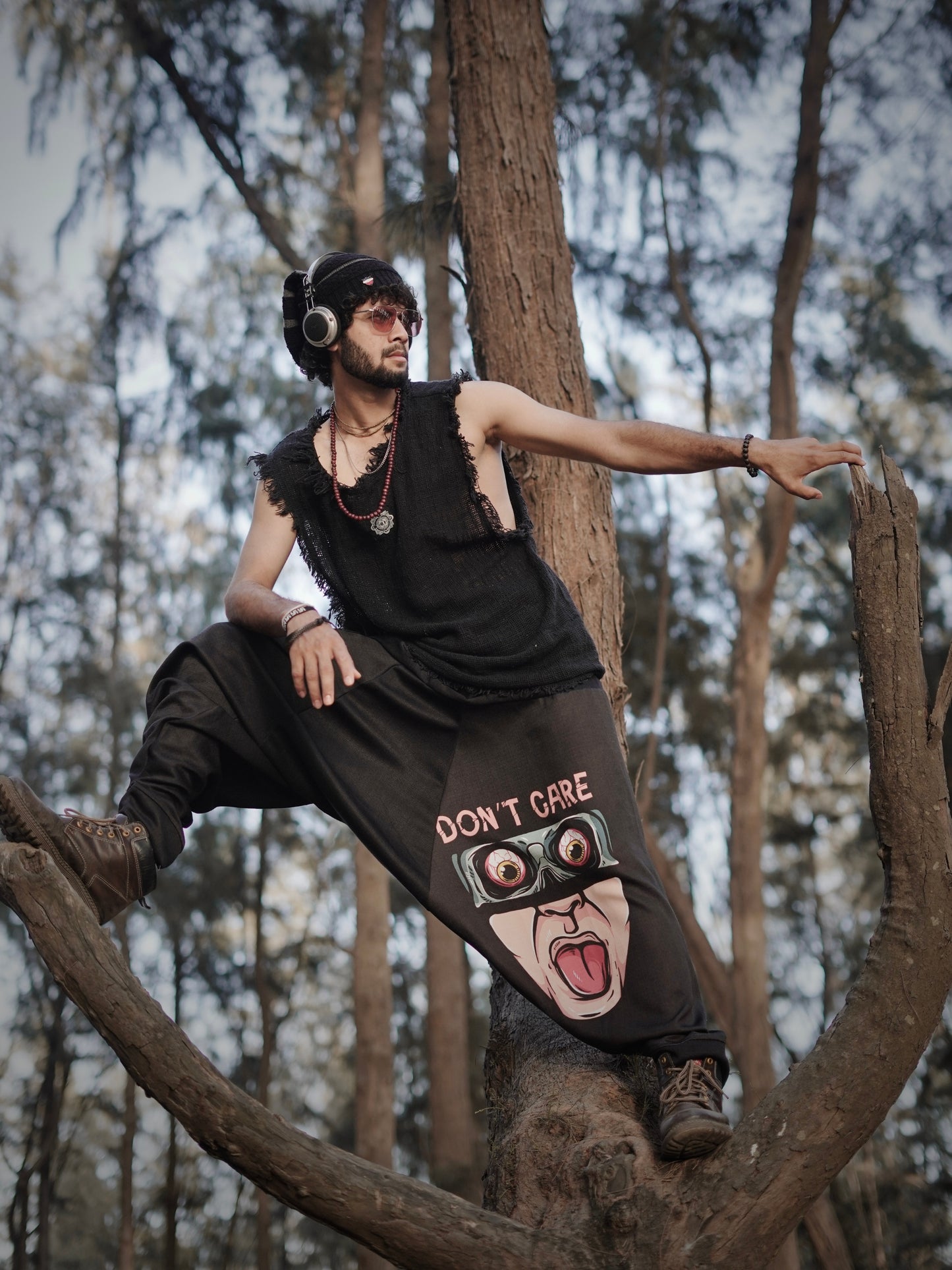 Men's Hippy Boho Baggy Harem Pant For Yoga Dance Travel Track Pants