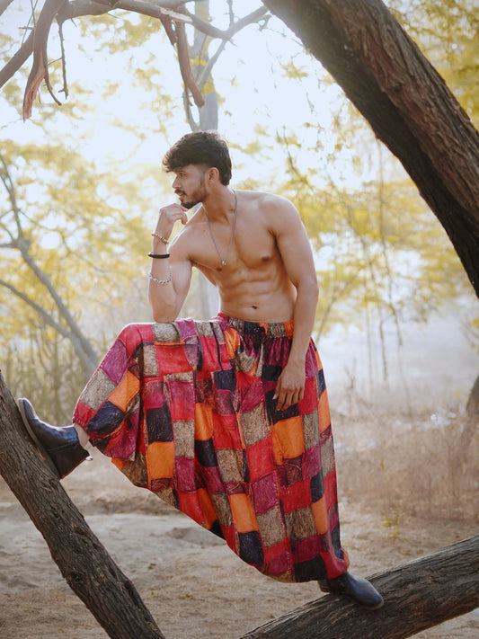 Men's Harem Pants For Dance Yoga Travel - Casual Pants for Home & Outdoor