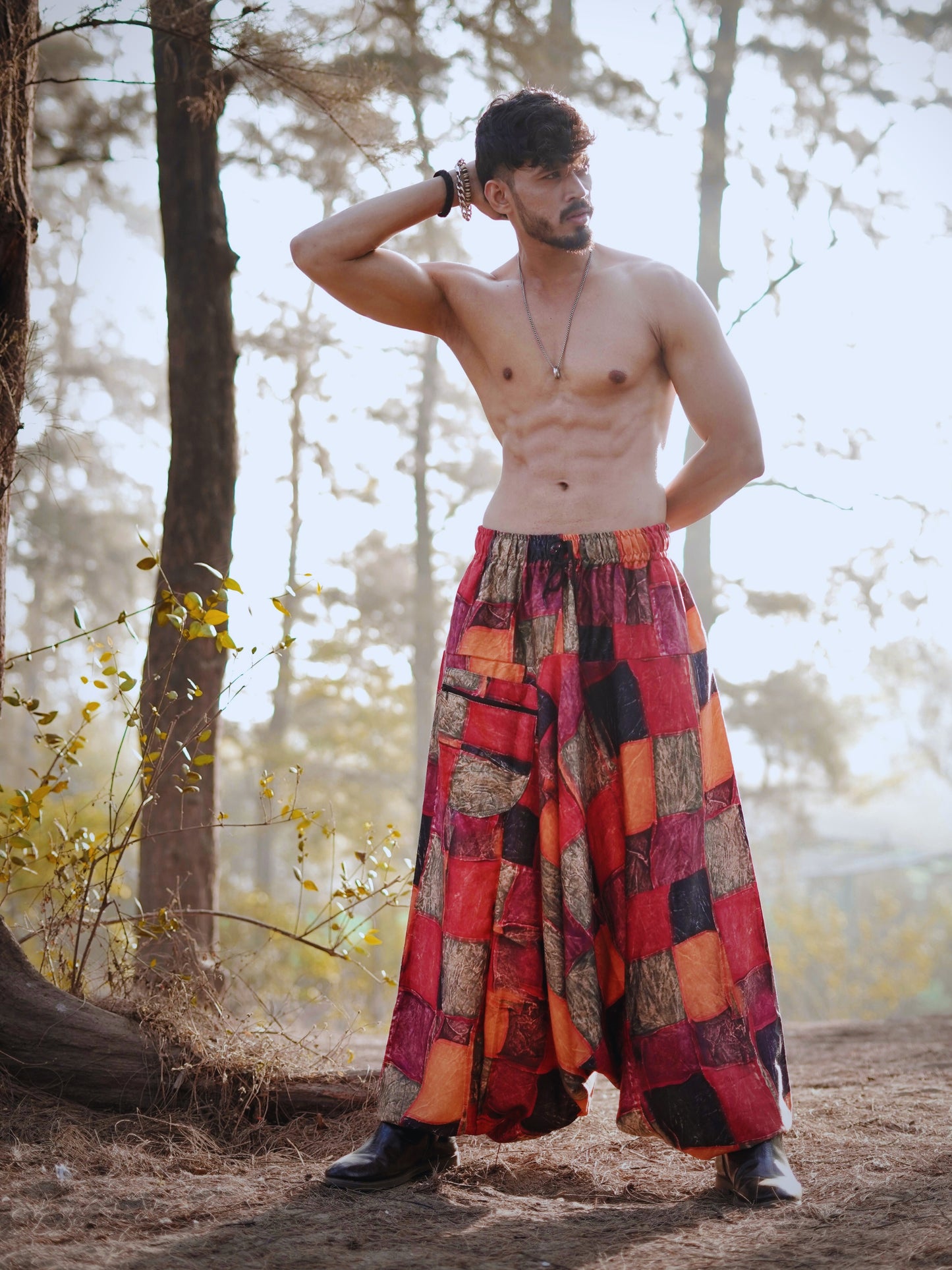 Men's Harem Pants For Dance Yoga Travel - Casual Pants for Home & Outdoor