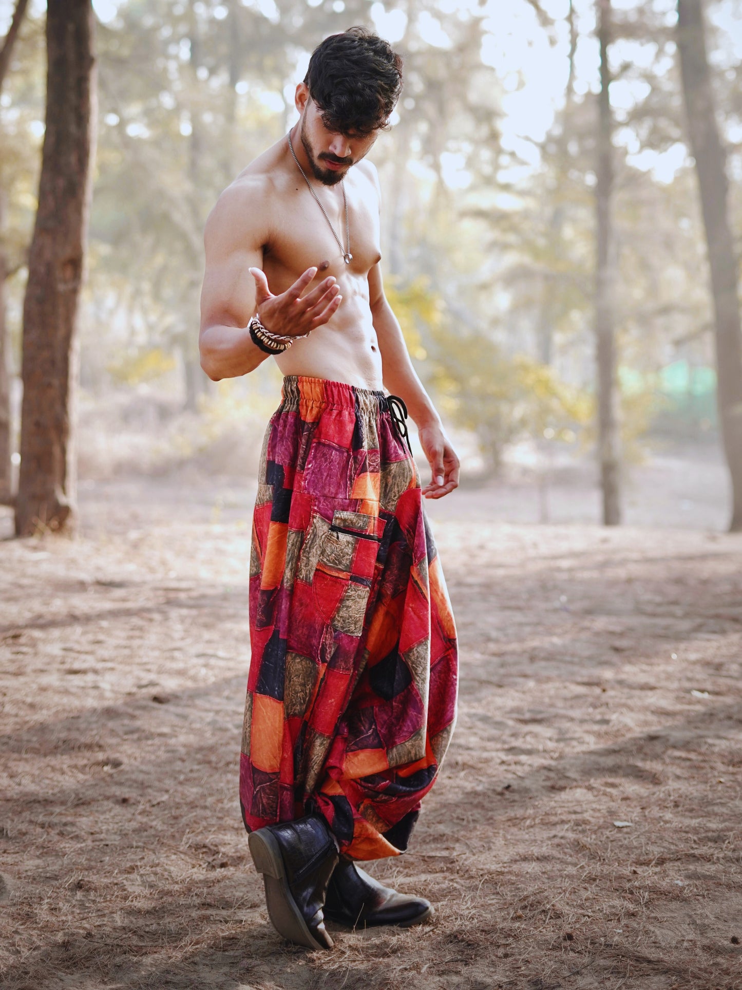 Men's Harem Pants For Dance Yoga Travel - Casual Pants for Home & Outdoor