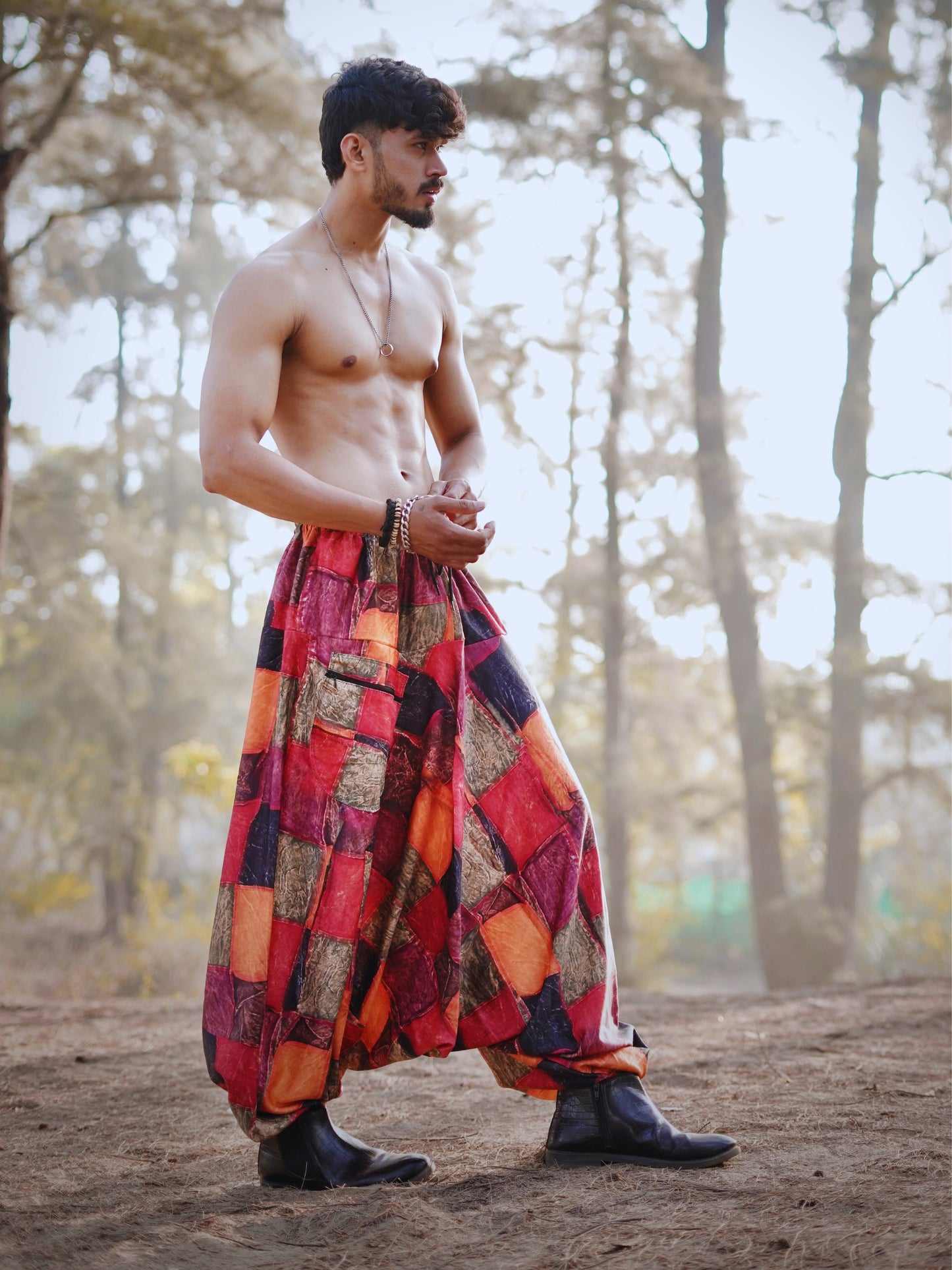 Men's Harem Pants For Dance Yoga Travel - Casual Pants for Home & Outdoor