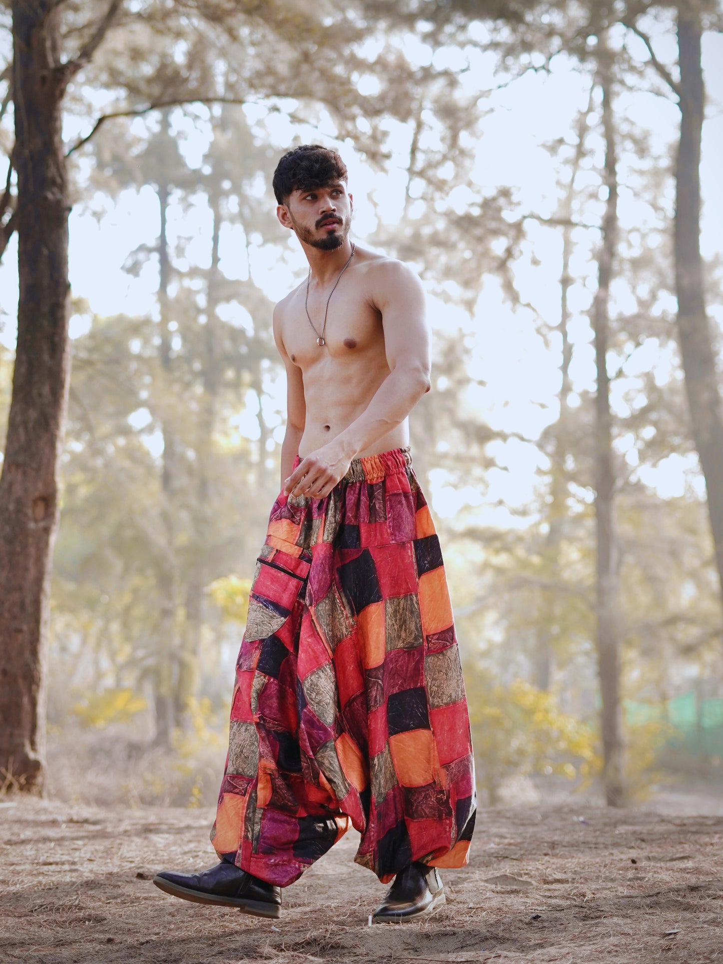 Men's Harem Pants For Dance Yoga Travel - Casual Pants for Home & Outdoor