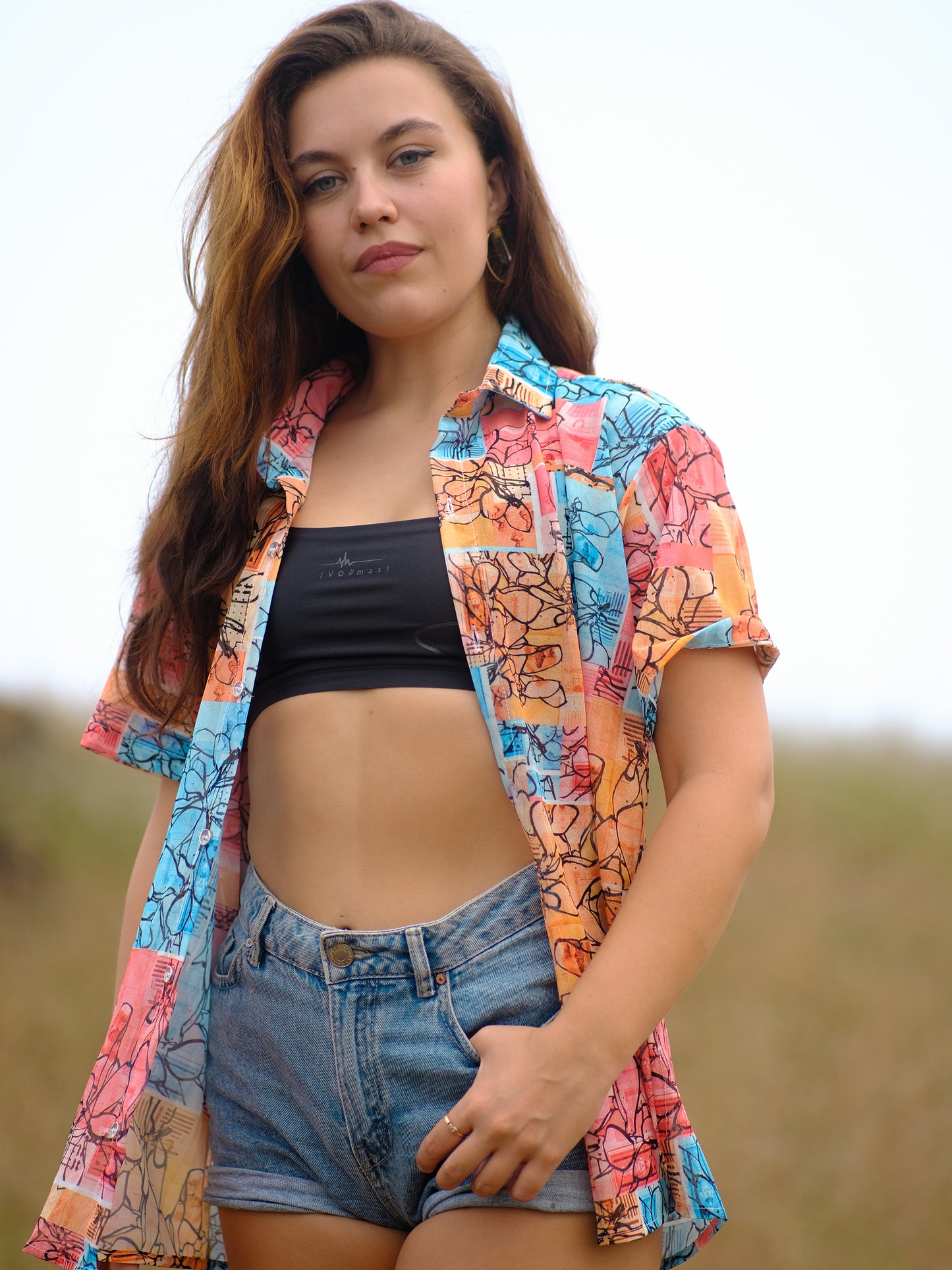 Buy Women's Floral Voyage Travel Beach Shirt