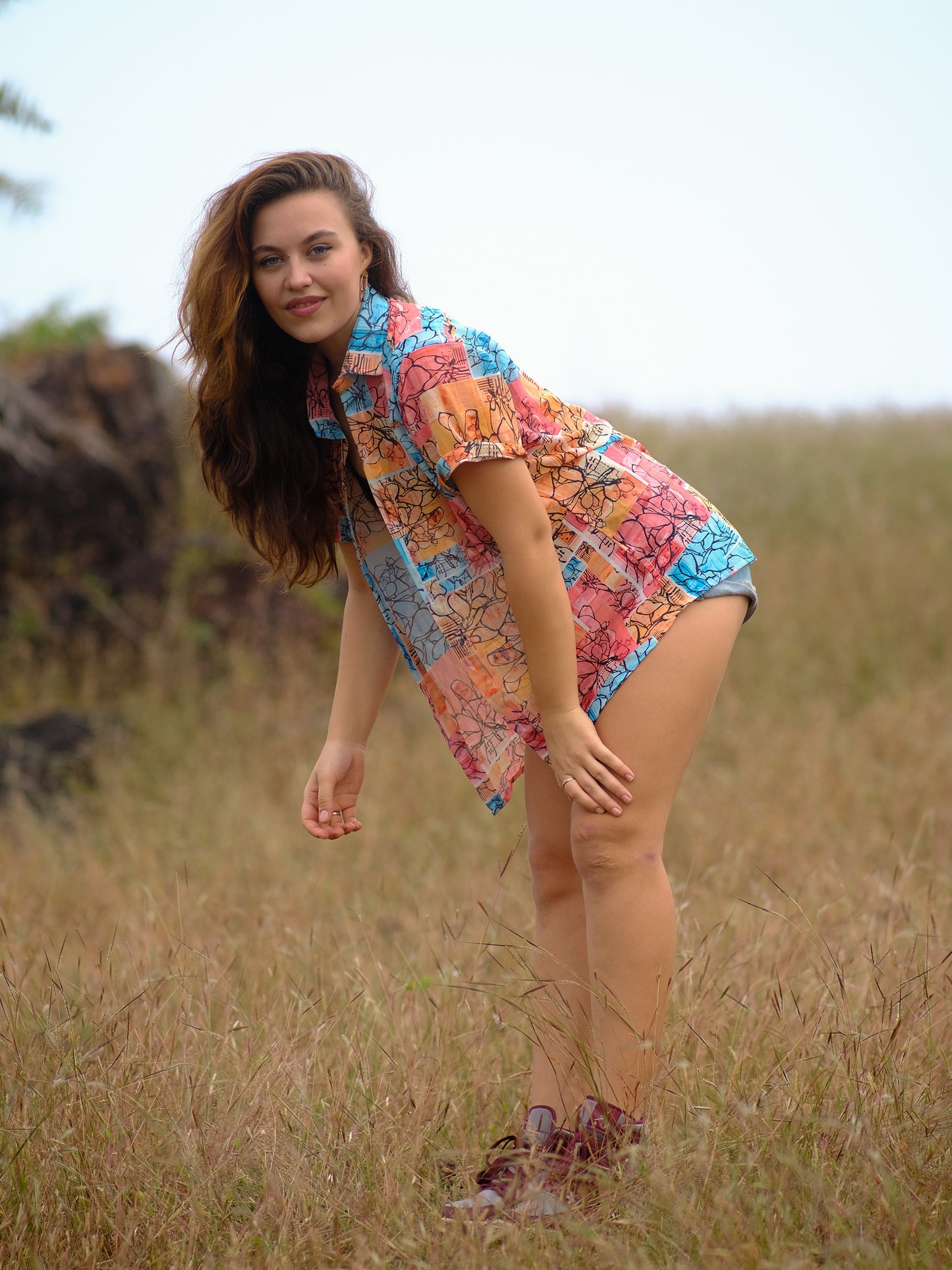 Buy Women's Floral Voyage Travel Beach Shirt