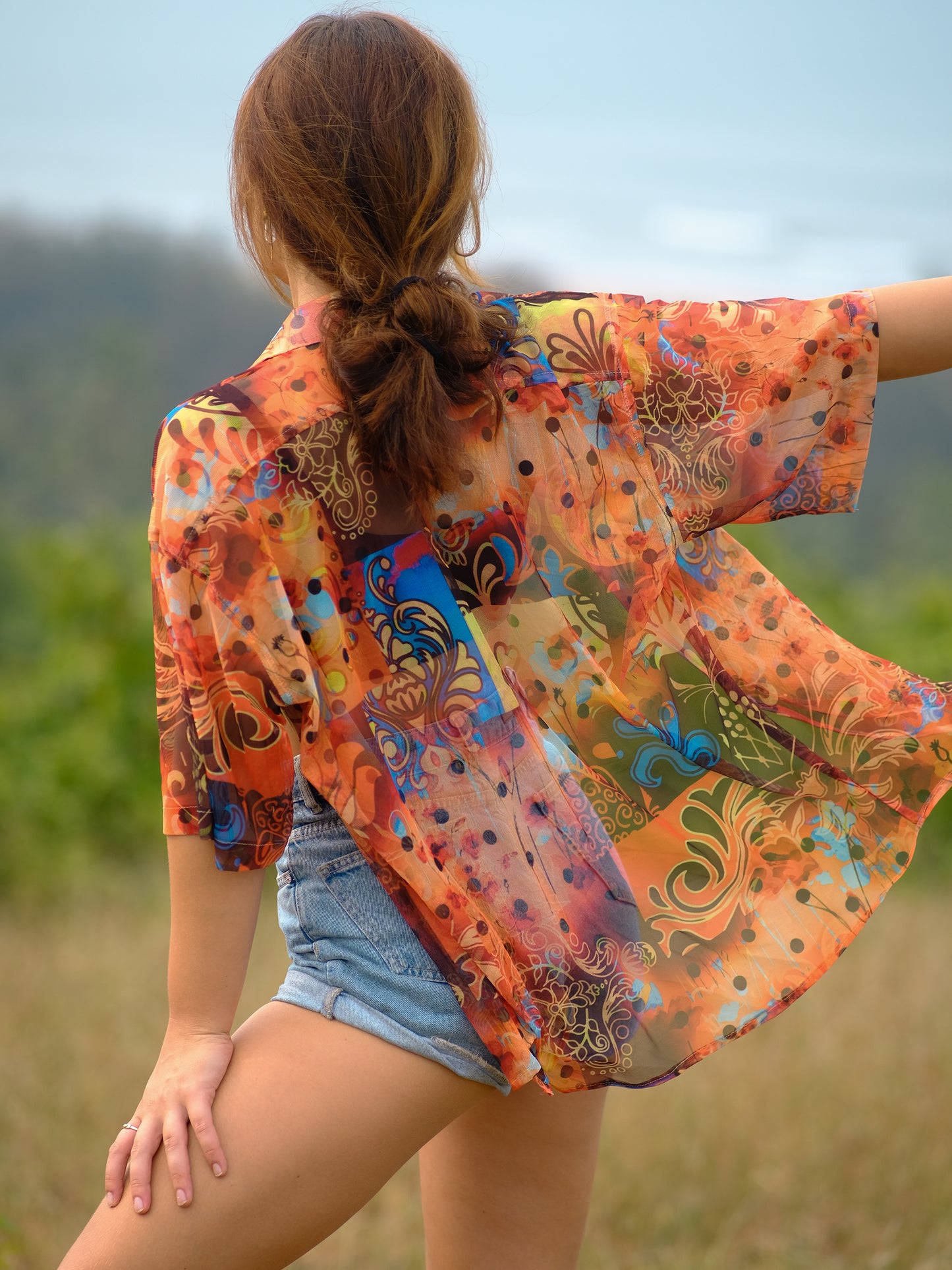 Buy Women's Artistic Printed Travel Pool Shirt