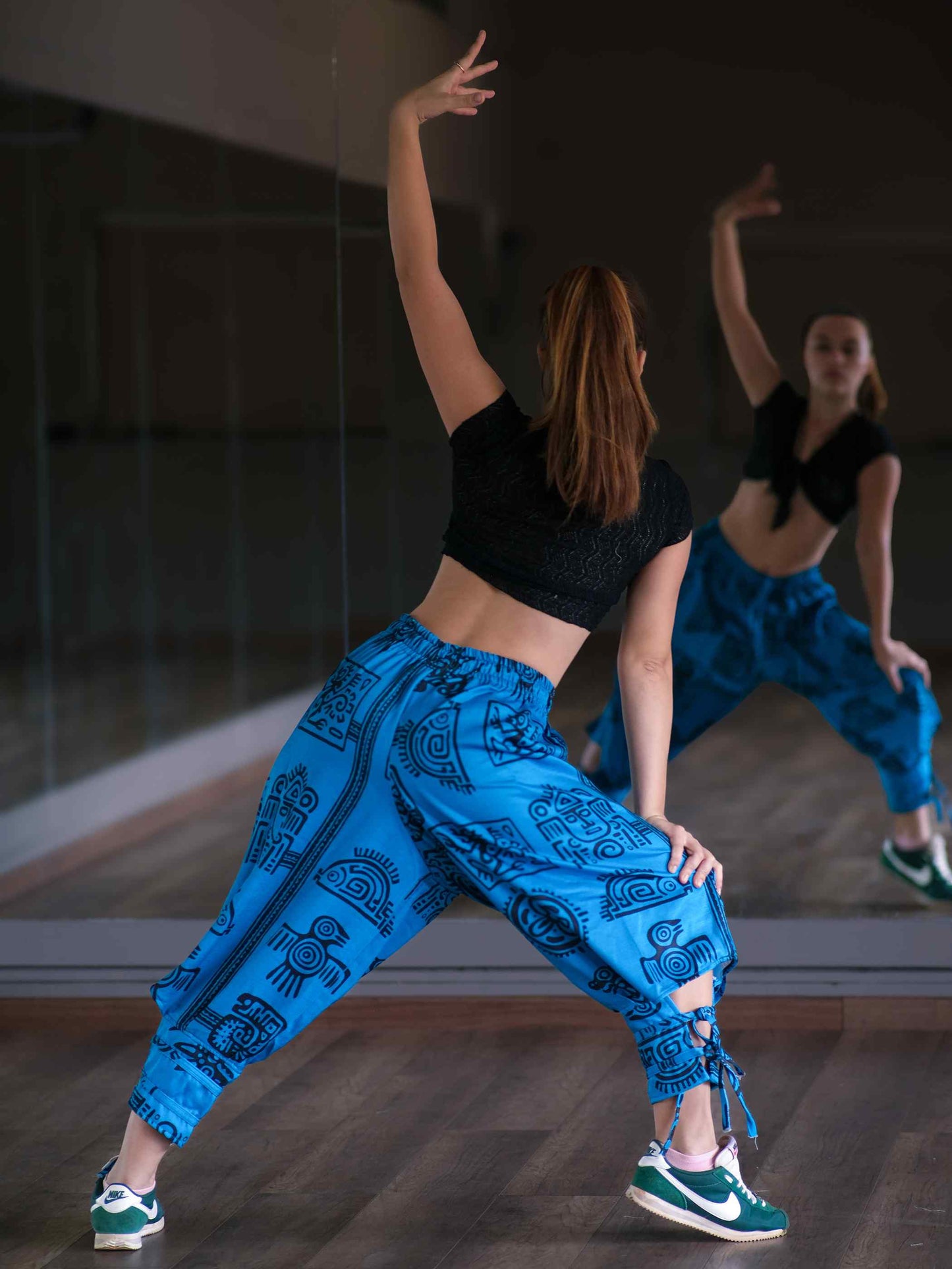 Women's Arabian Afghani Harem Boho Pants For Dance Travel Yoga