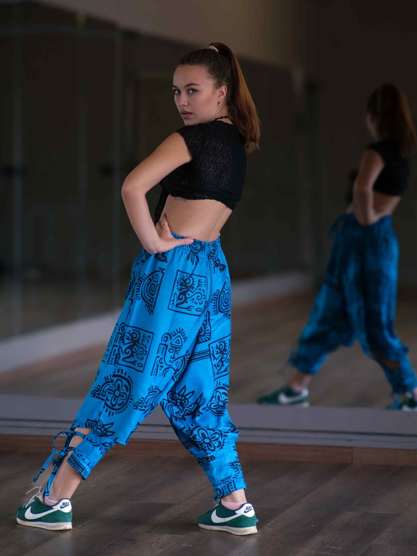 Women's Arabian Afghani Harem Boho Pants For Dance Travel Yoga