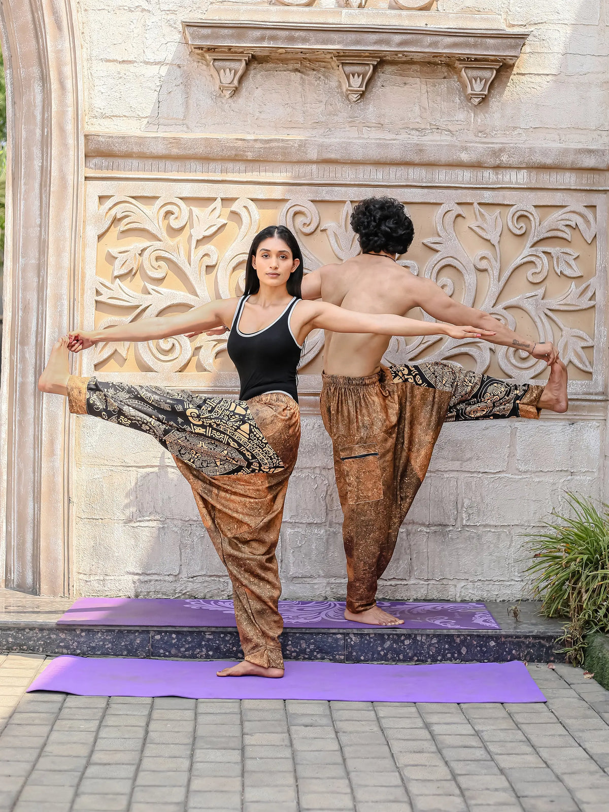 Women's Aladdin Balloon Harem Pants For Yoga Dance Travel Hippypant enimane.myshopify.com