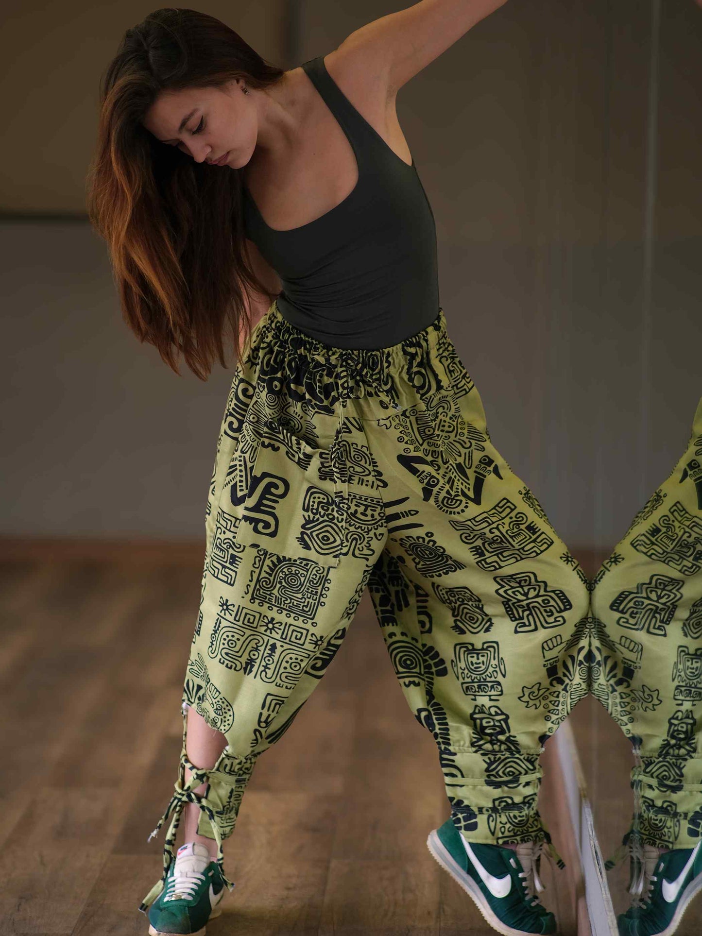 Women's Arabic Boho Harem Balloon Pants For Dance Yoga Travel