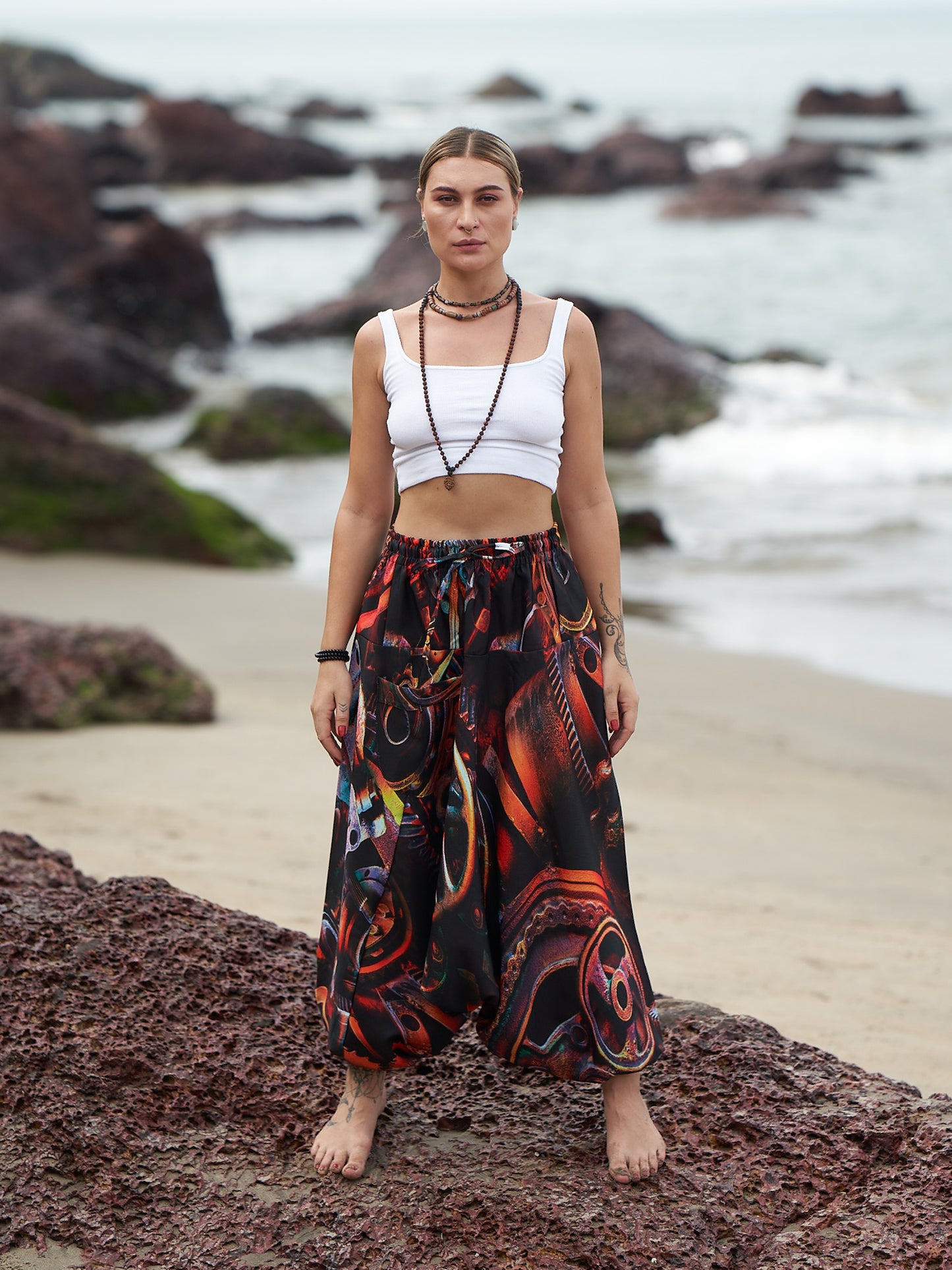 Buy Women's Cinematic Genie Alibaba Boho Harem Pants For Dance
