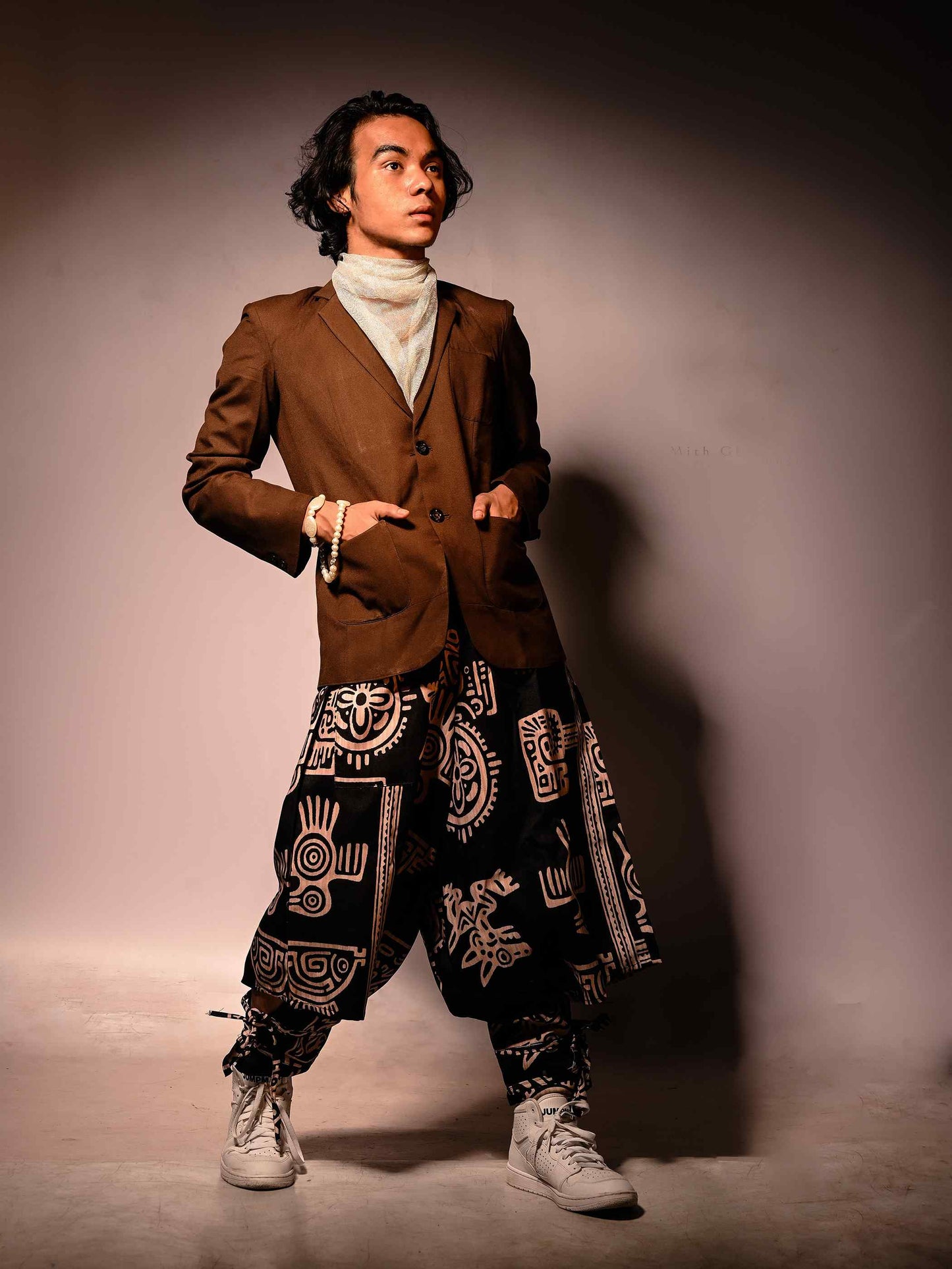 Buy Black Arabian Nights Harem Pants for Men For Travel Yoga Dance