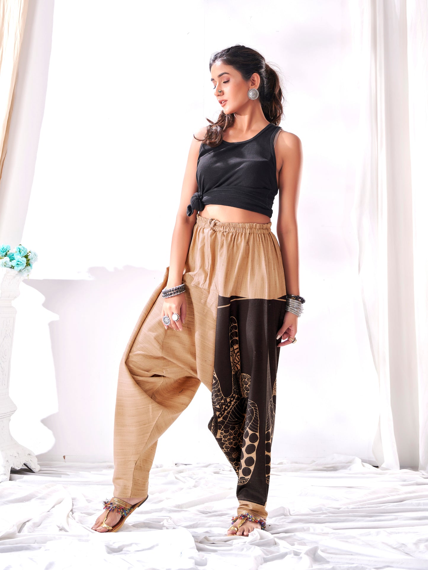 Buy Women's Hippy Boho Harem Pants Unisex Yoga Dance Travel Track Pant