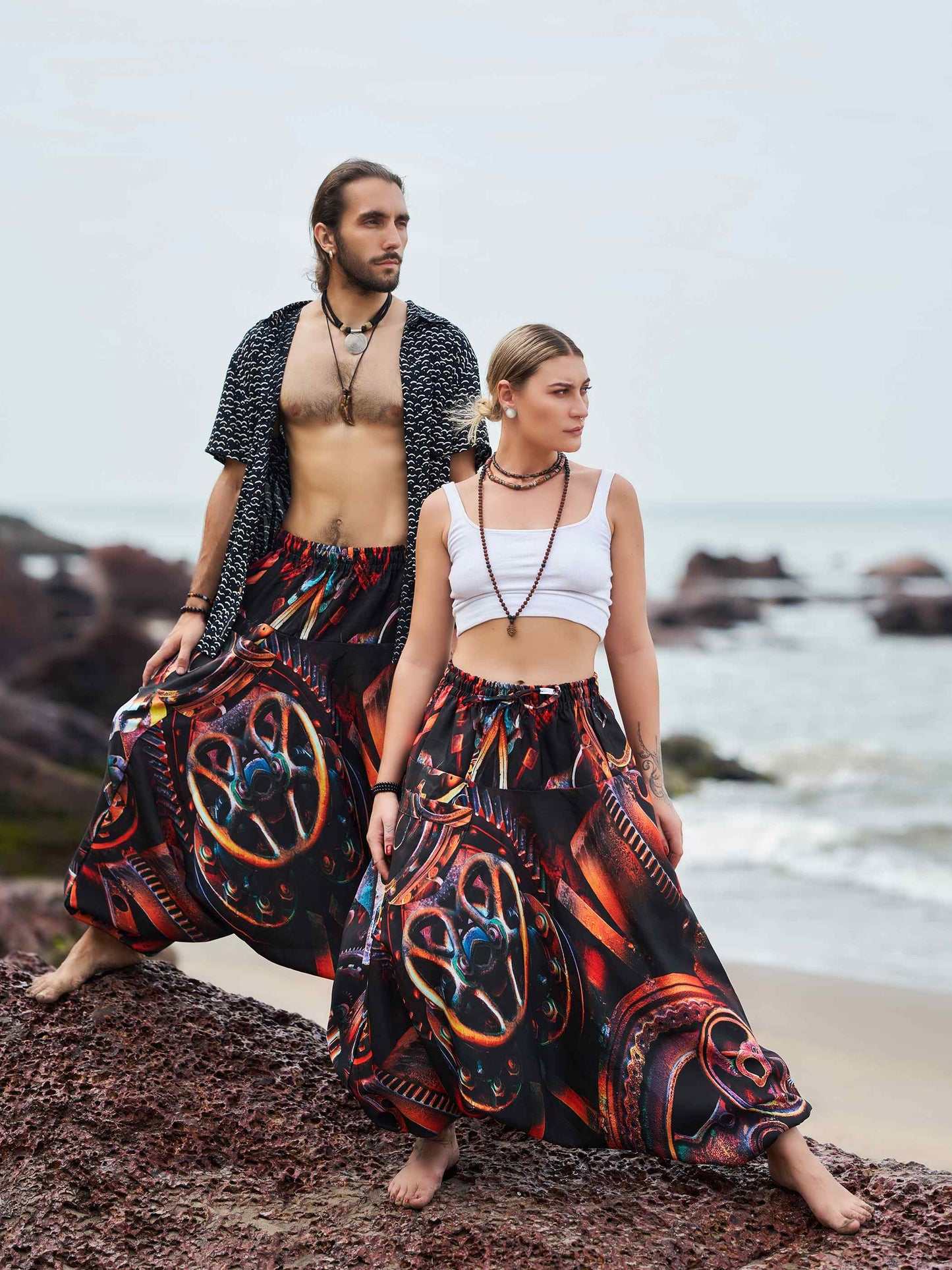 Buy Men's Cinematic Genie Alibaba Boho Harem Pants For Dance