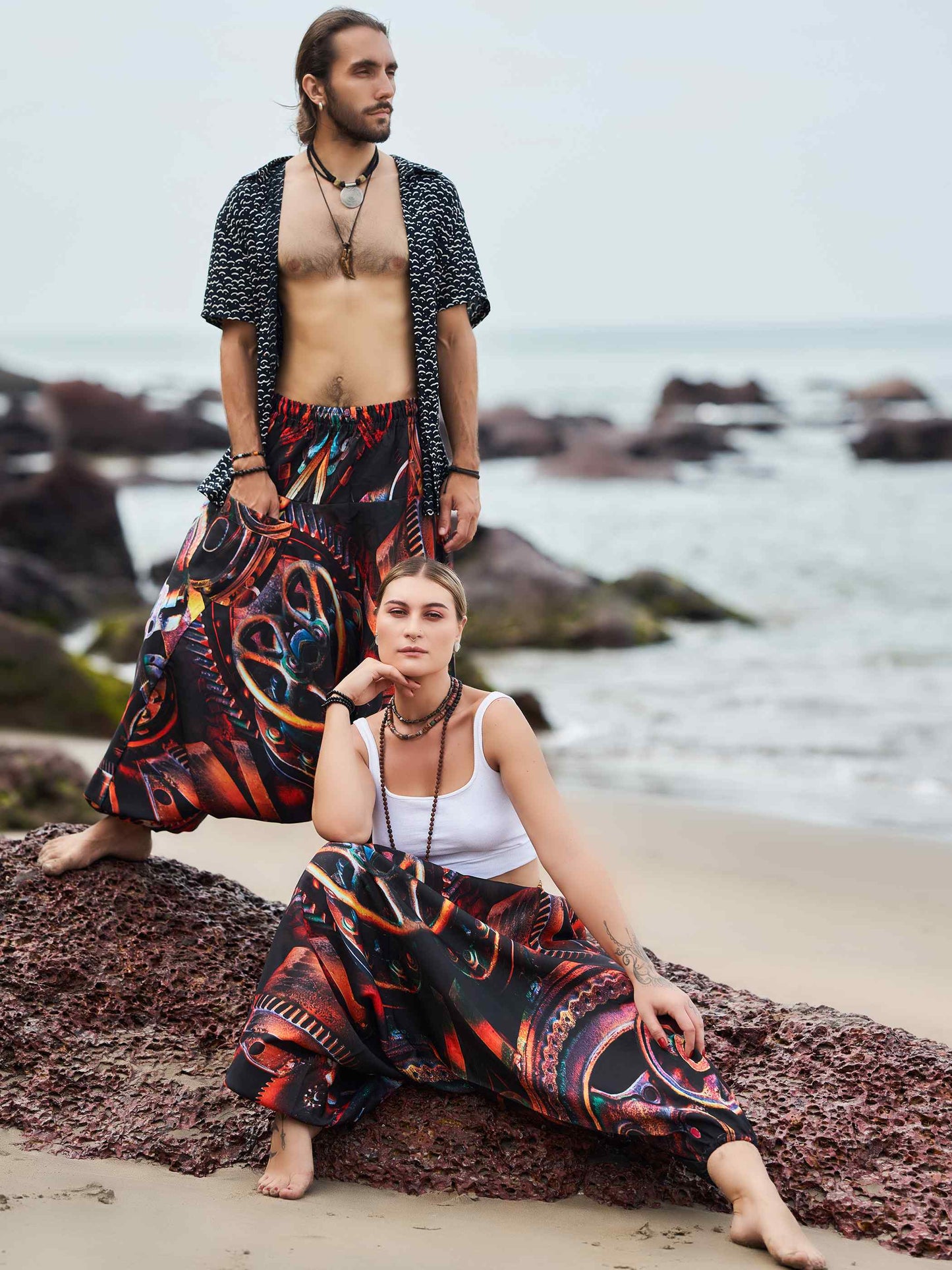 Buy Women's Cinematic Genie Alibaba Boho Harem Pants For Dance