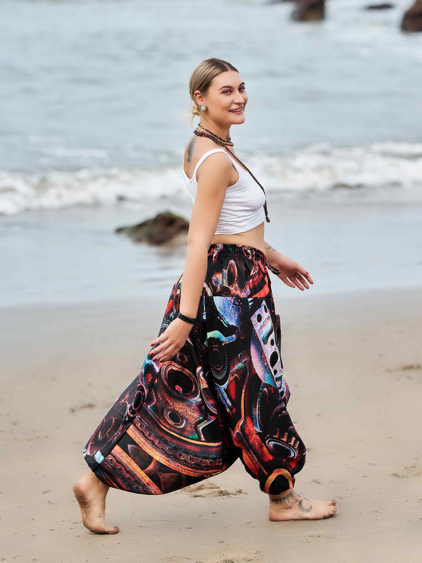 Buy Women's Cinematic Genie Alibaba Boho Harem Pants For Dance