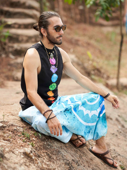 Buy Men's Spiritual Feel Afghani Baggy Balloon Aladdin Harem Pant For Travel Yoga Dance