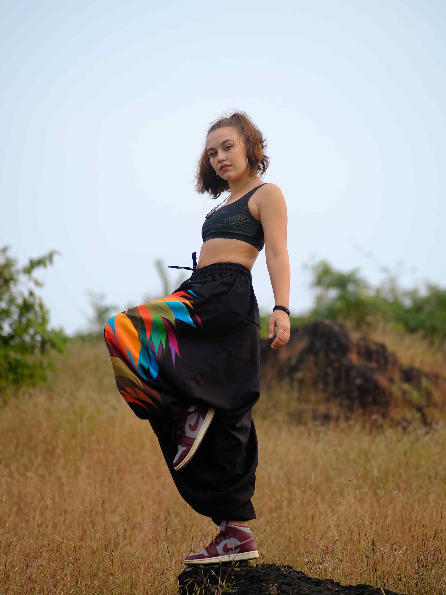 Buy Women's Lioness Hippy Baggy Aladdin Bohemian Harem Pants For Travel Dance Yoga