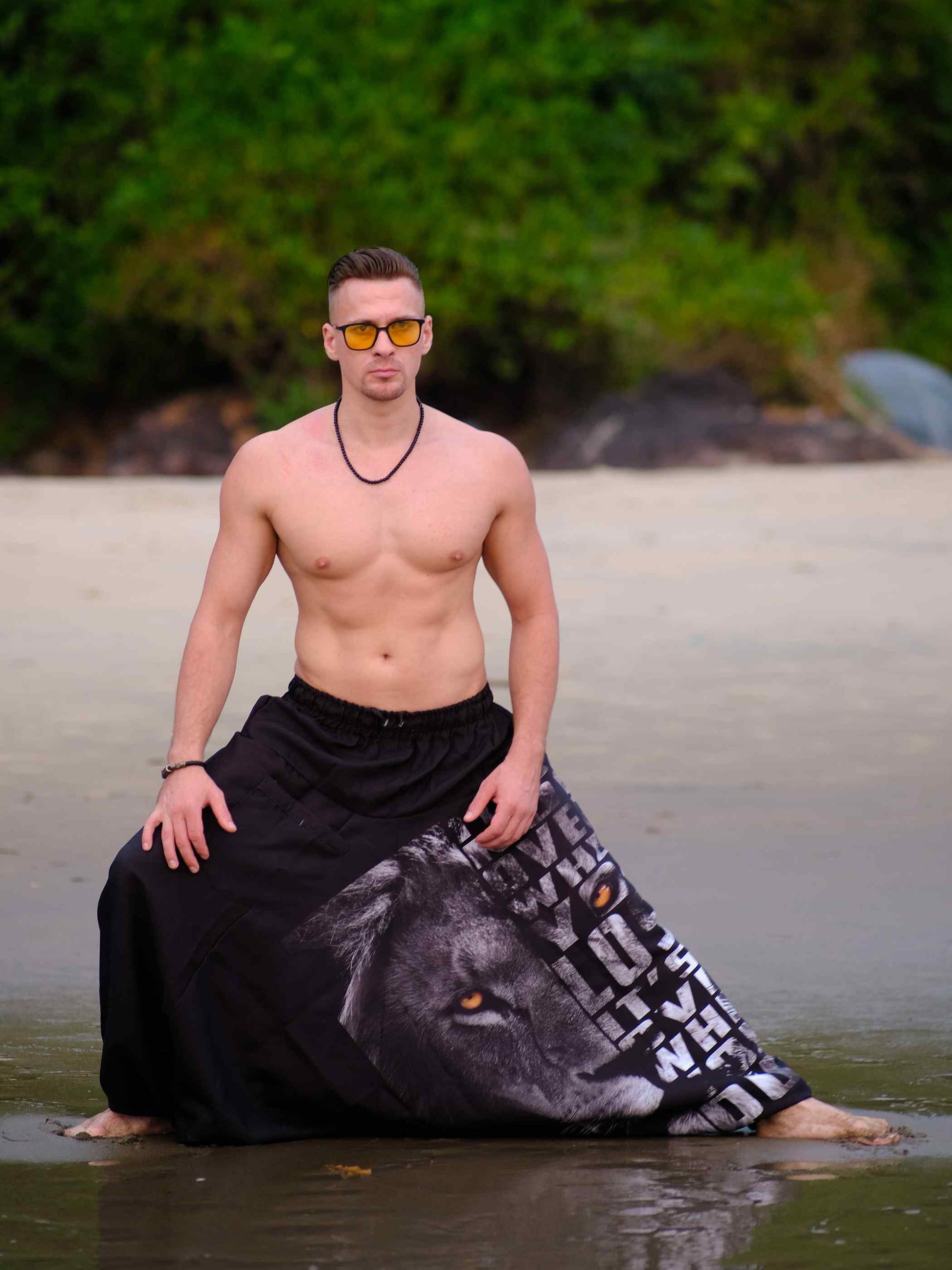  Buy Men's Roar & Rise Hippy Baggy Aladdin Bohemian Harem Pants For Travel Dance Yoga