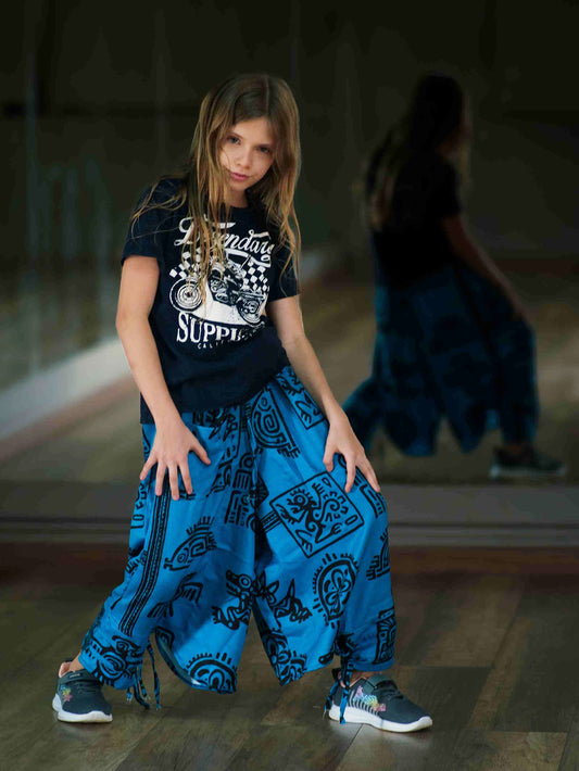 Girl's Kids Arabic Style Harem Pant For Dance