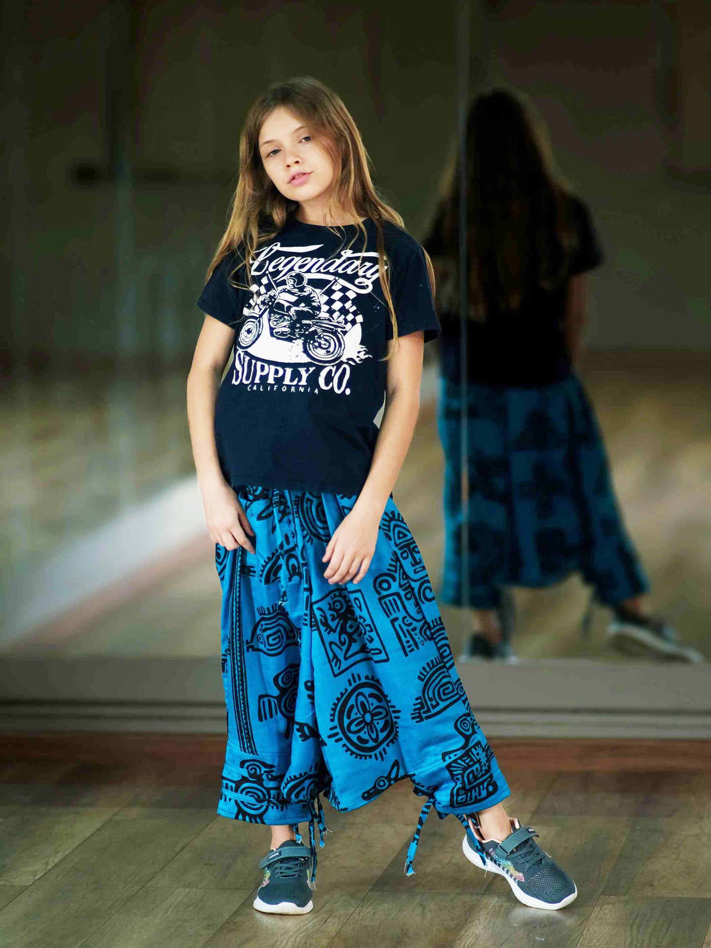 Girl's Kids Arabic Style Harem Pant For Dance