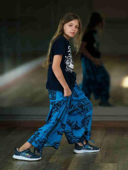 Girl's Kids Arabic Style Harem Pant For Dance