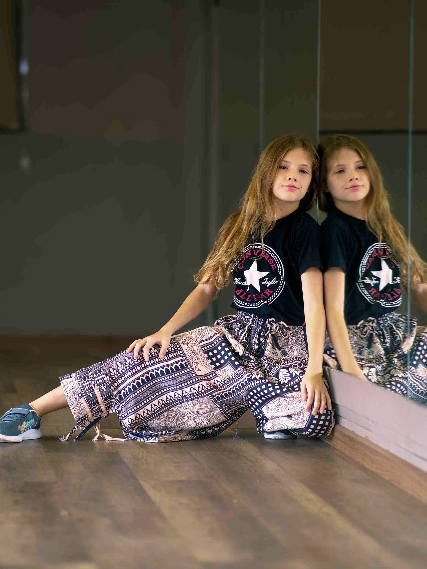 Girl's Kids Artistic Tribal Harem Pants for Dance