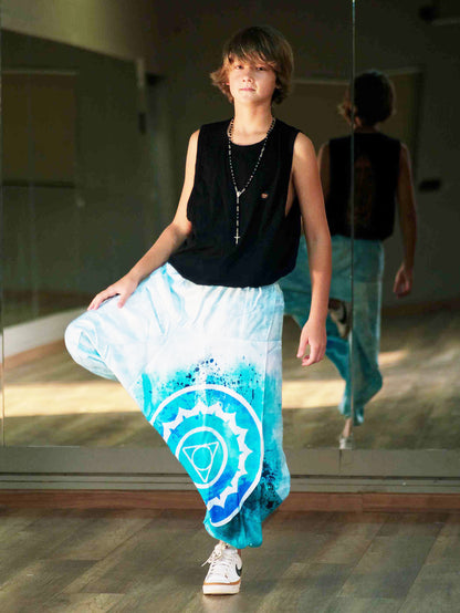 Boy's Kids Baggy Balloon Aladdin Harem Pant For Dance