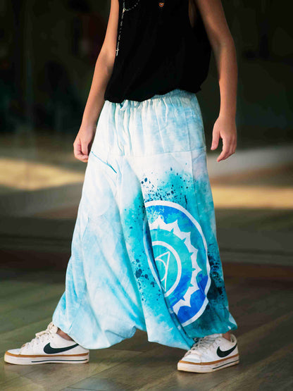 Boy's Kids Baggy Balloon Aladdin Harem Pant For Dance