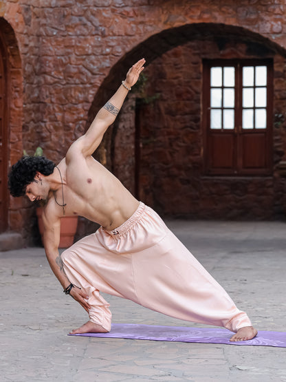 Men's Yog Inspired Baggy Balloon Aladdin Harem Pants For Yoga Travel Dance