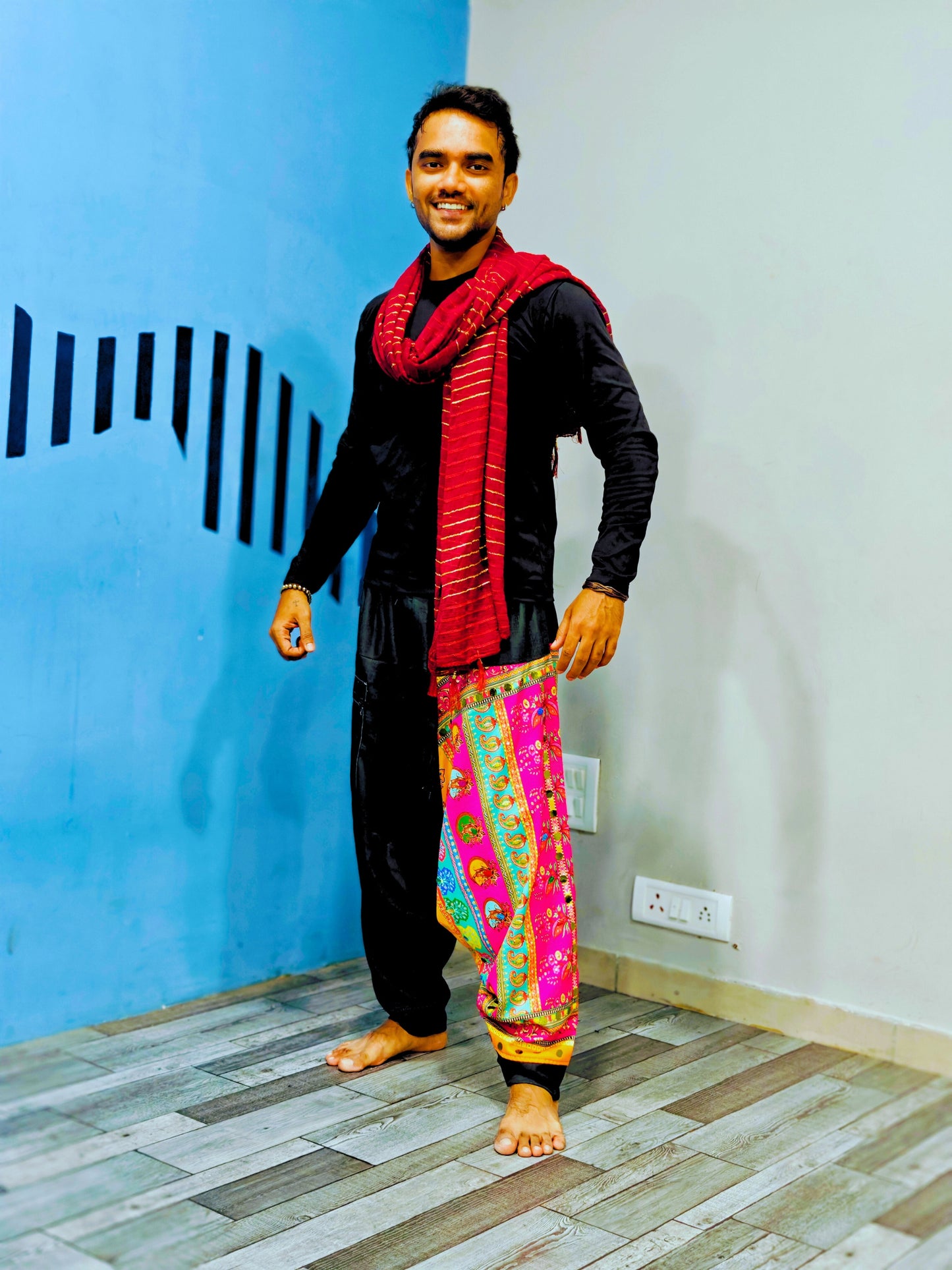 Men's Harem Pants For Garba | Navaratri Festival Print