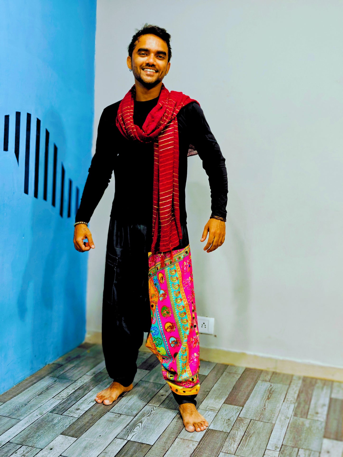 Men's Harem Pants For Garba | Navaratri Festival Print