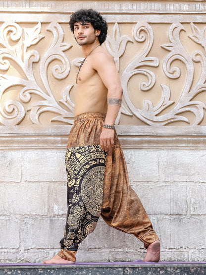 Men's Aladdin Balloon Harem Pants For Yoga Dance Travel Hippypant enimane.myshopify.com