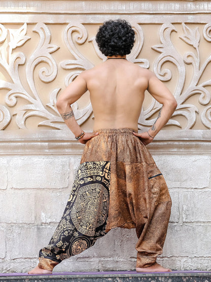 Men's Aladdin Balloon Harem Pants For Yoga Dance Travel Hippypant enimane.myshopify.com