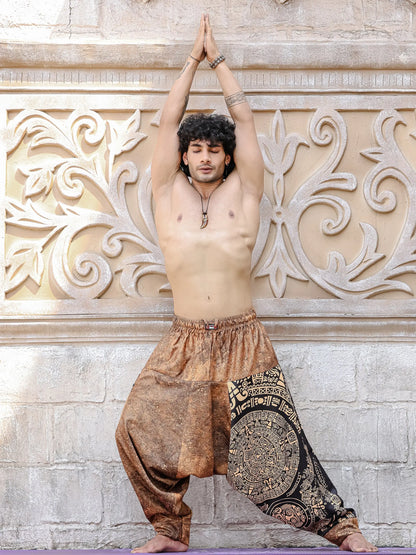 Men's Aladdin Balloon Harem Pants For Yoga Dance Travel Hippypant enimane.myshopify.com