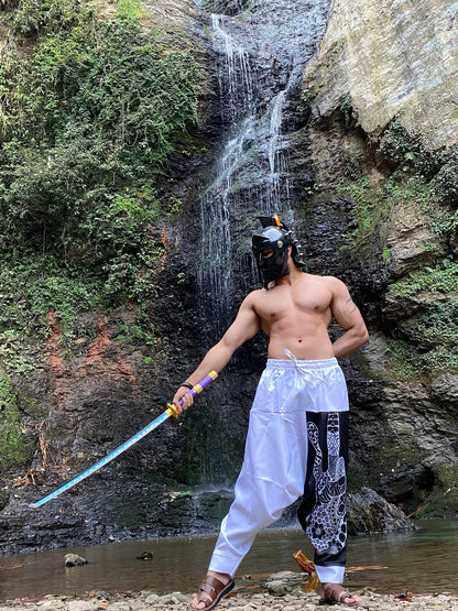 Men's Ninja Boho Hippy Harem Pants For Travel Yoga Dance image 1