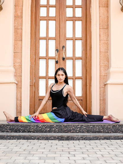 Women's Rainbow Print Harem Pants For Travel Dance Yoga
