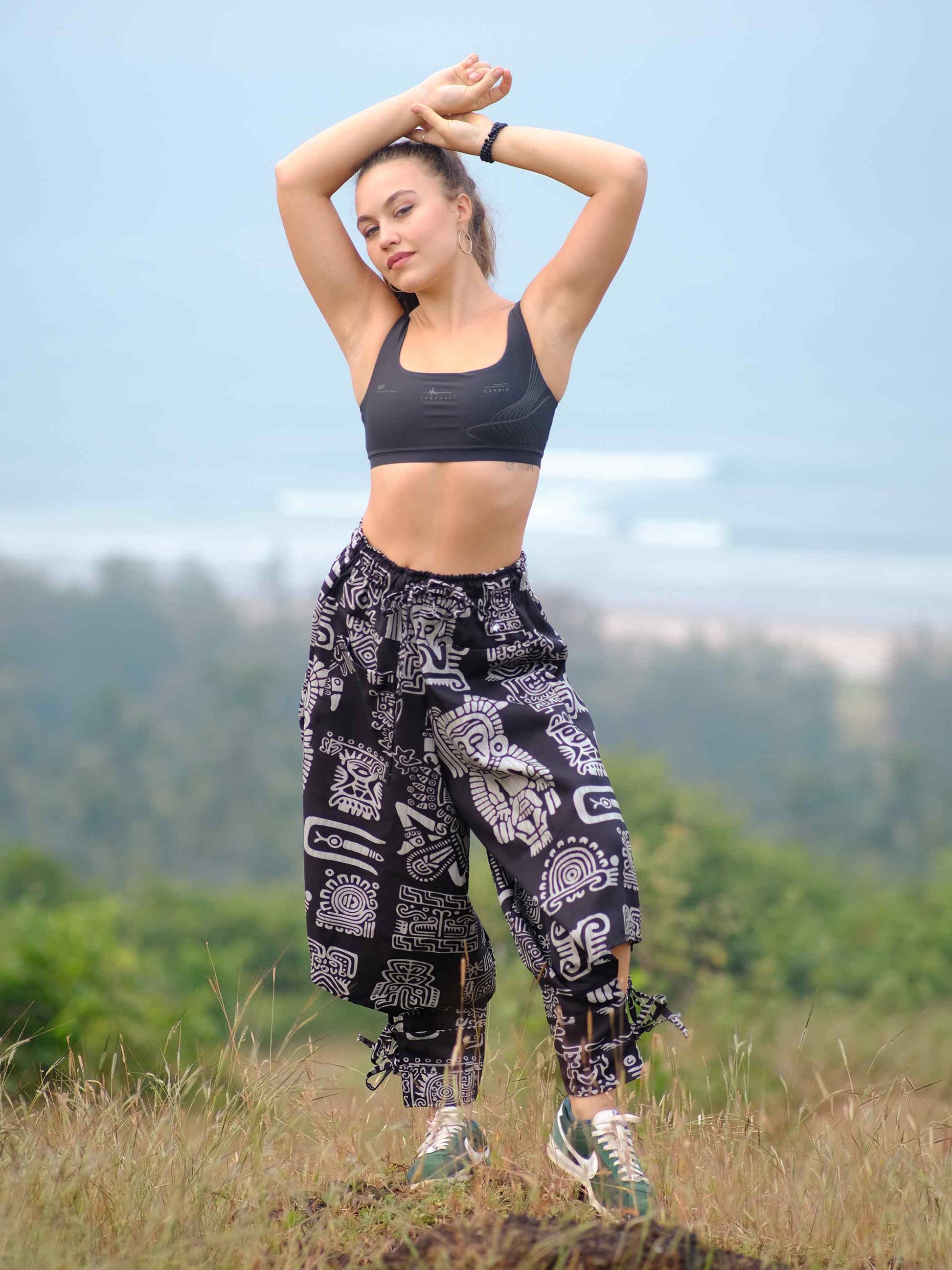 Shop Women's Tribal Print Baggy Hippy Boho Harem Pants For Travel Dance Yoga