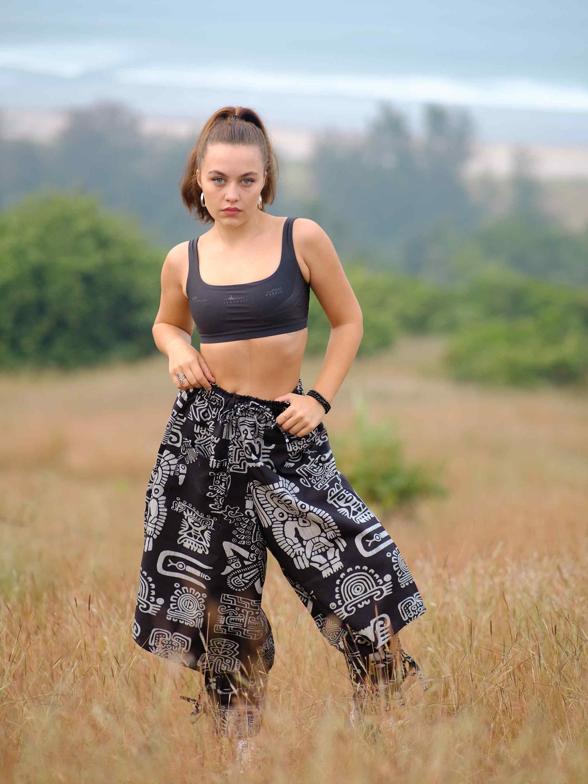 Shop Women's Tribal Print Baggy Hippy Boho Harem Pants For Travel Dance Yoga